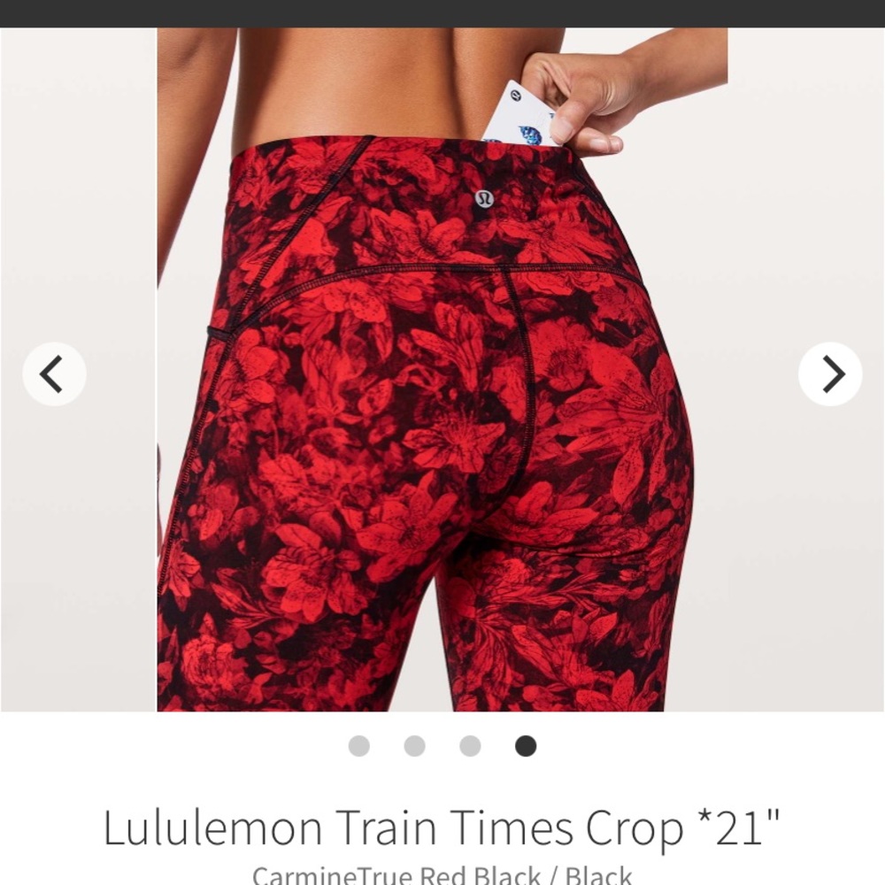 Lululemon leggings sweat times